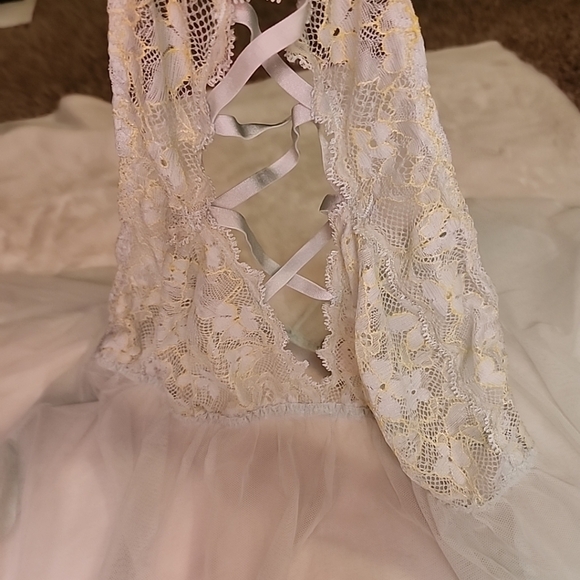 Victoria’s Secret Mesh Babydoll Mint Dress - Picture 11 of 11